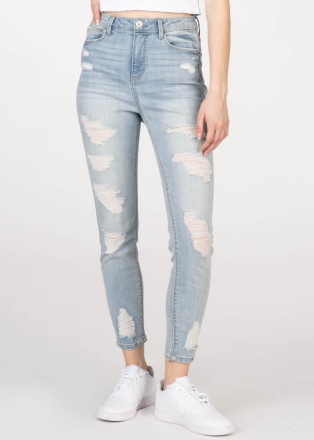 vanilla star mid rise jeggings